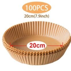 Alternative view of Air Fryer Χαρτάκια 20cm (100 τεμάχια) Κύπρος