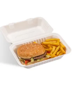 Κουτιά Φαγητού από Ζαχαροκάλαμο 23x15.5x9cm – 50τμχ | Sugarcane Food Box