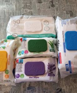 Μωρομάντηλα και πανάκια καθαρισμού επιφανειών αντισηπτικά Antiseptic baby wipes and surface cleaning cloths