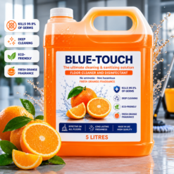 BLUE-TOUCH Floor Cleaner & Disinfectant – Orange Fragrance 5L