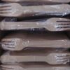 🍴 Ξύλινα Πιρούνια 16 cm – Συσκευασία 100 τεμαχίων  Wooden Forks 16 cm – 100 pcs pack
