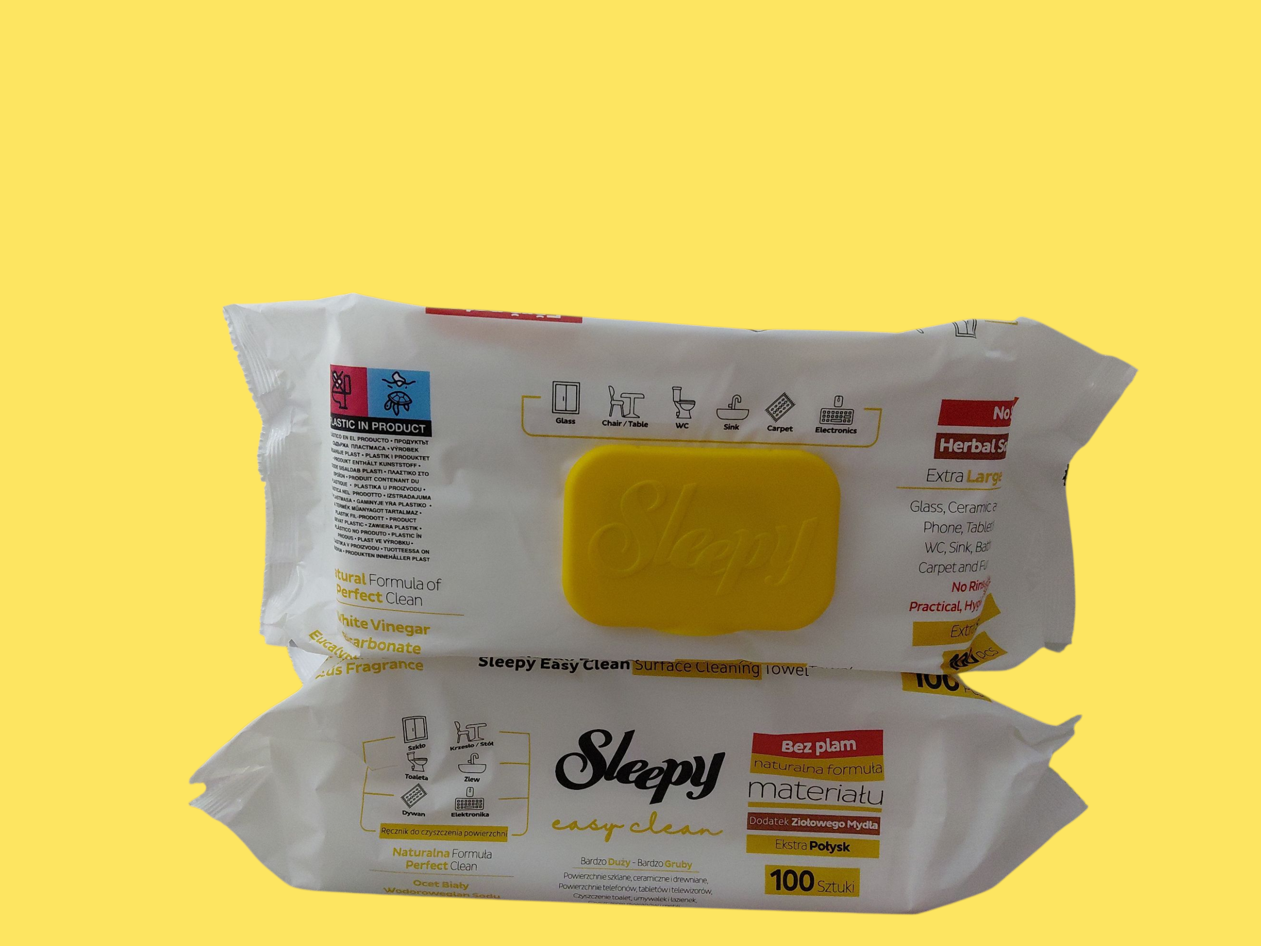 Αντισηπτικά Μαντηλάκια Herbal Soal 100τεμ | Antiseptic Surface Wipes 100pcs – Nicochem Trading Ltd