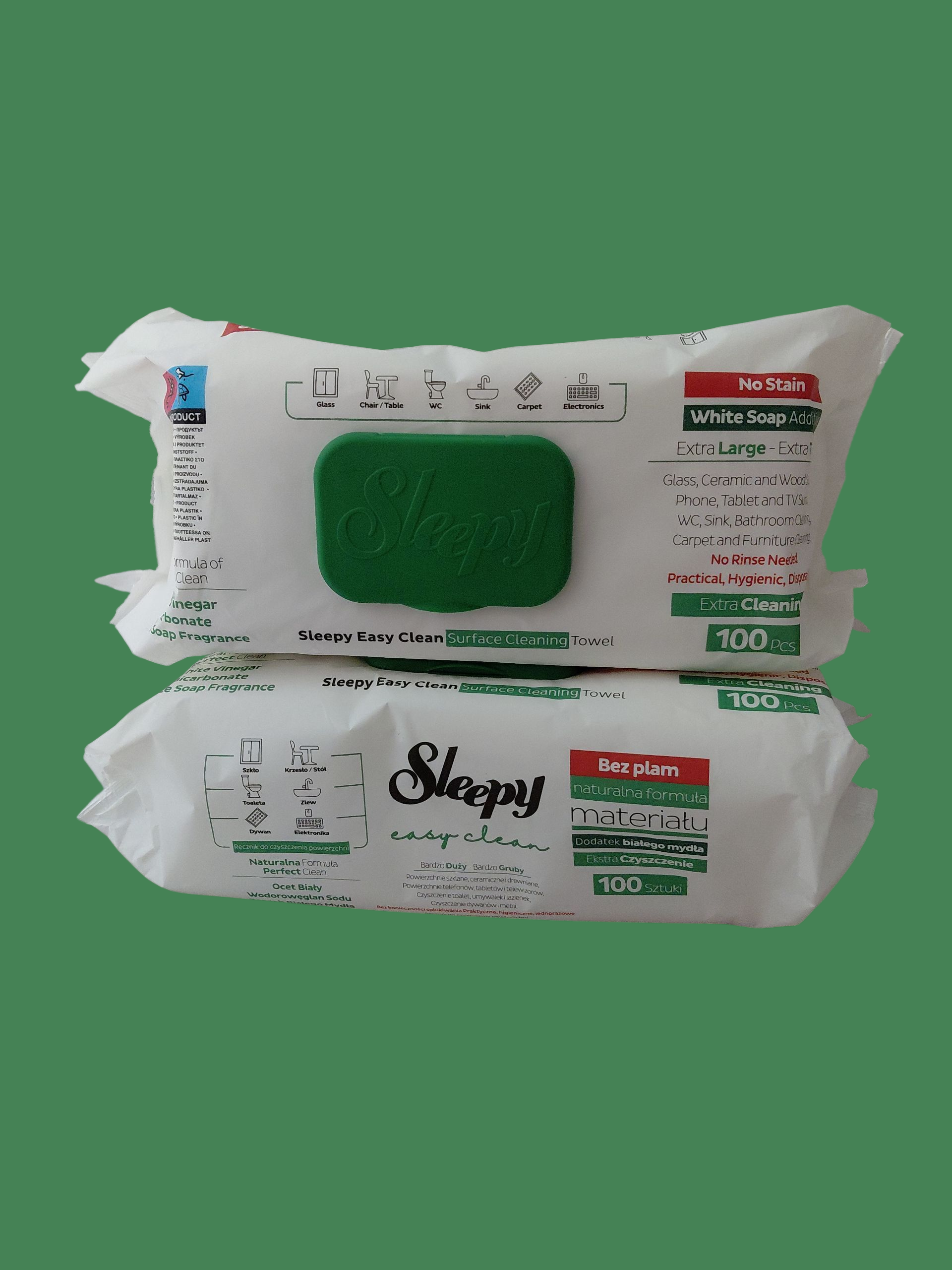 Αντισηπτικά Μαντηλάκια για Επιφάνειες – White Soap (100 τεμάχια)