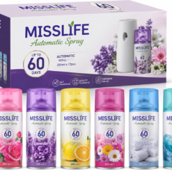 MISSLIFE Automatic Spray 60 Days Box 12 PCS – Αυτόματο Spray Χώρου Διάφορα Αρώματα | Nicochem